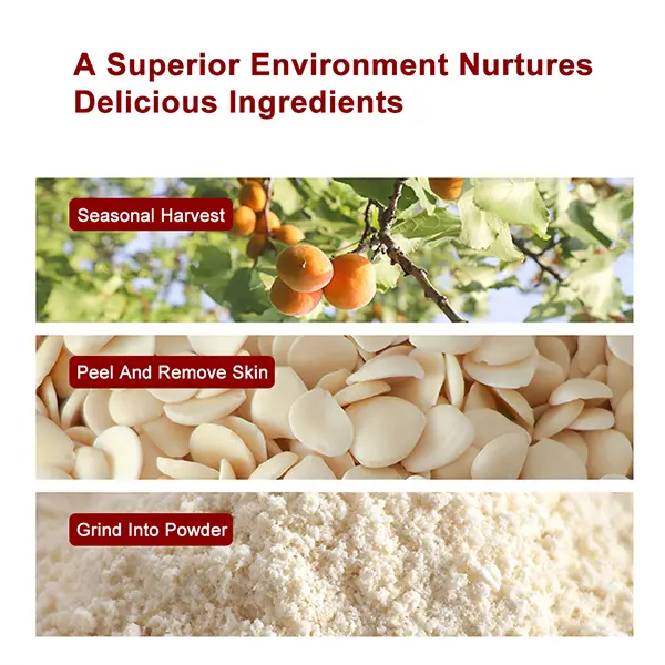 Organic Apricot Kernel Powder